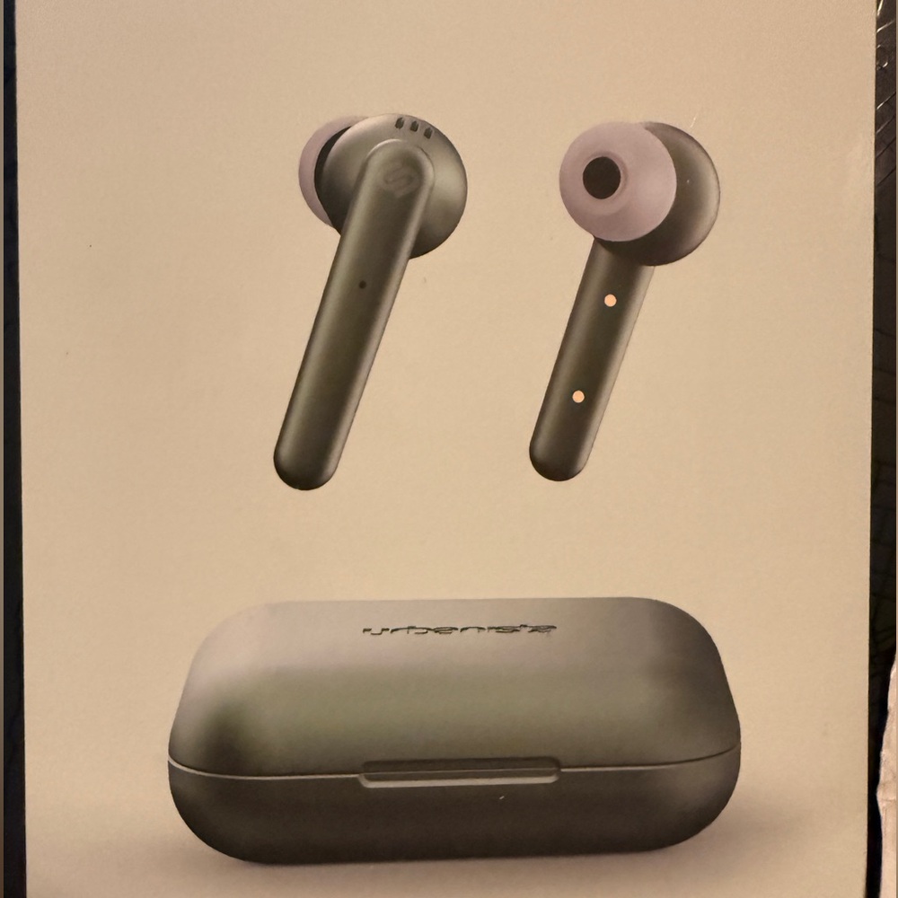 Urbanista Paris True Wireless Earbuds Bluetooth In-Ear Headphones W/ Microphone